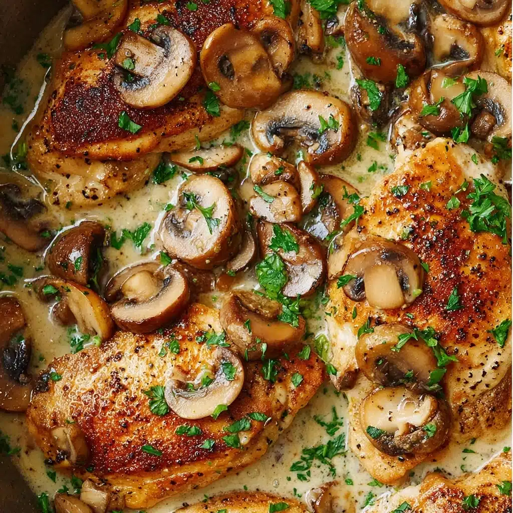 Creamy Crock Pot Chicken Marsala Recipe - Recipe Image