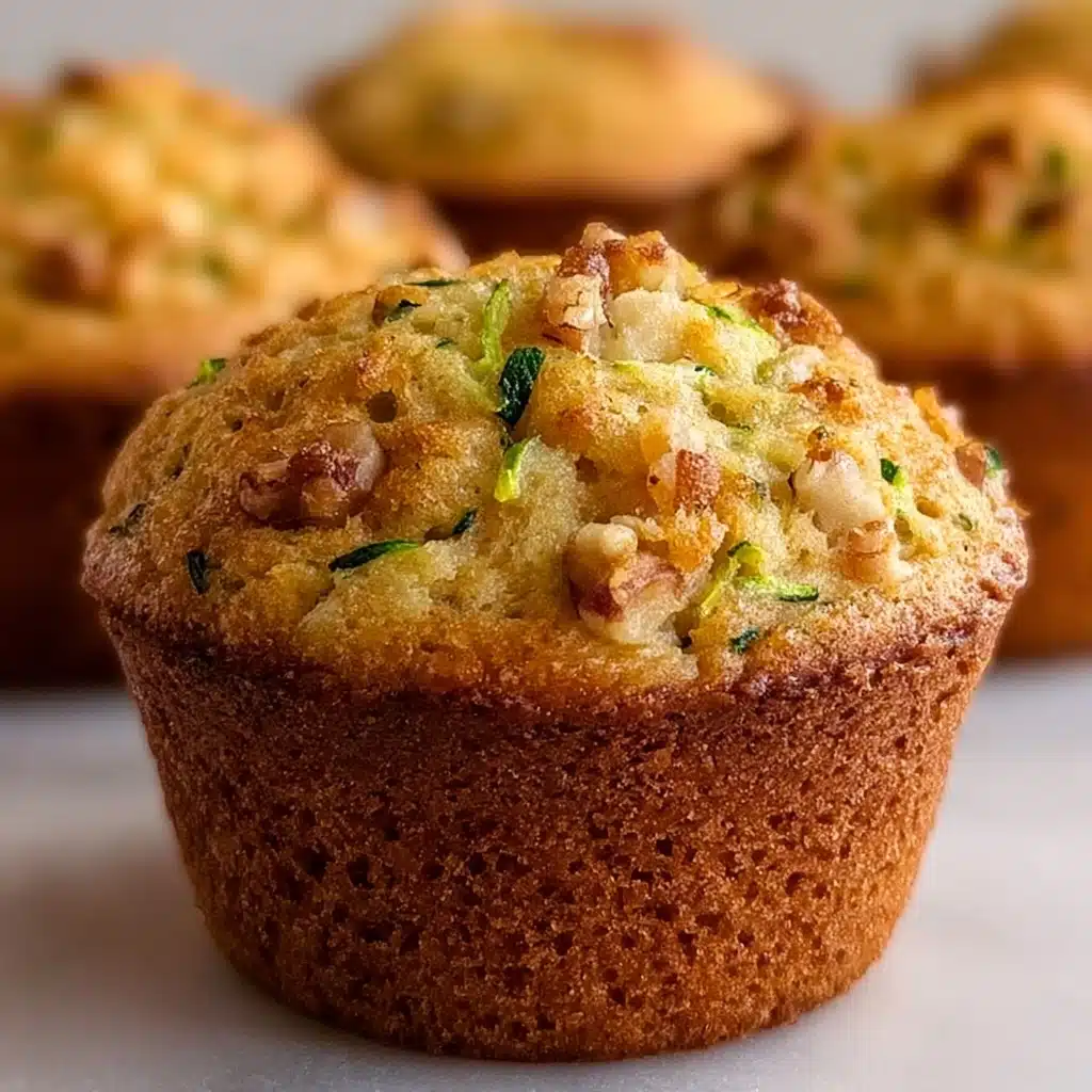 Pineapple Walnut Zucchini Muffins Recipe - Recipe Image