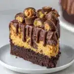 1 bowl peanut butter cup dump cake delight devours time Recipe