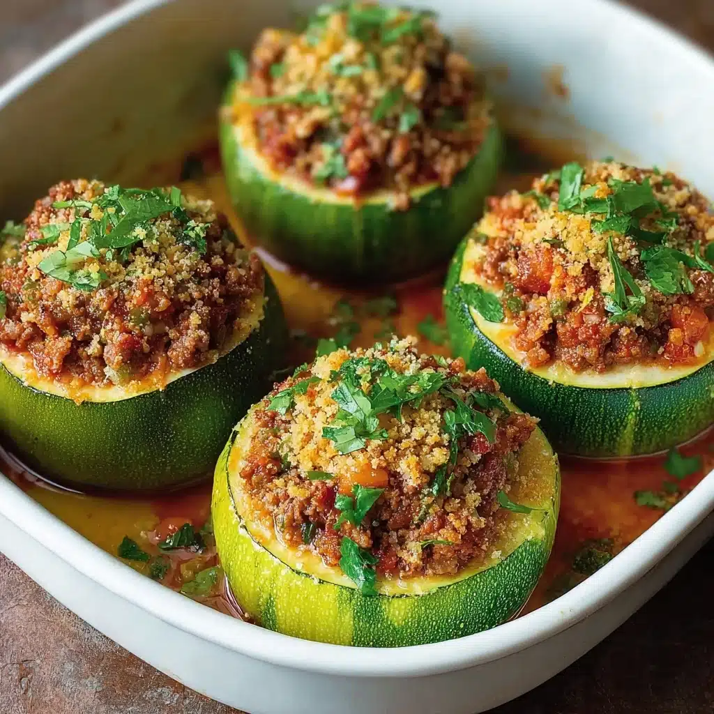 Stuffed Zucchini Recipe - Recipe Image