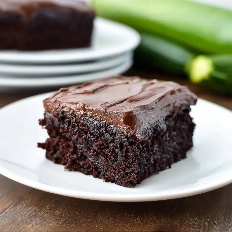 Chocolate Zucchini Brownies Recipe