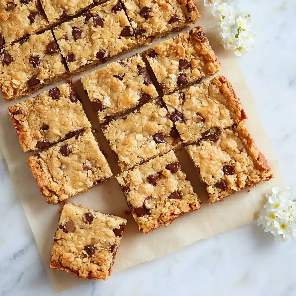 Oatmeal Chocolate Chip Bars Recipe - Recipe Image