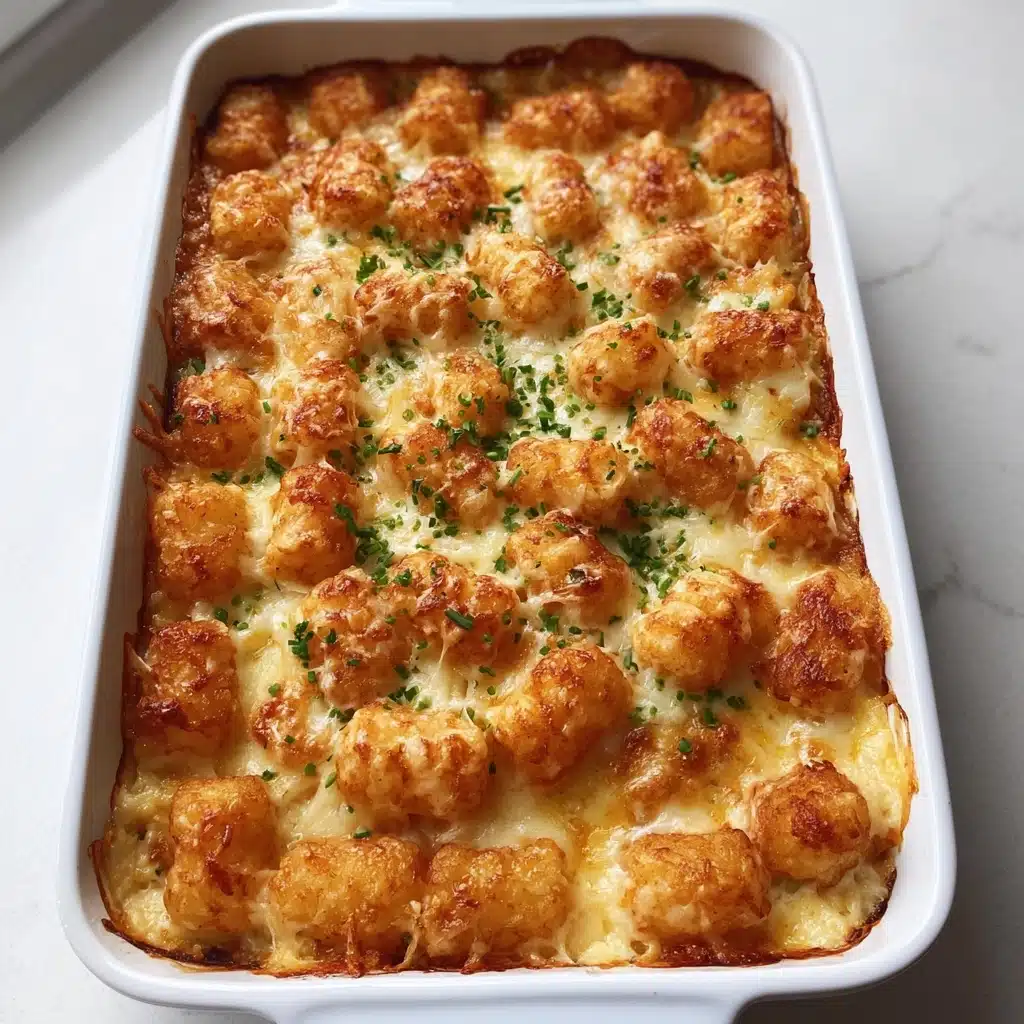 lfredo Tater Tot Casserole in 35 Minutes Recipe - Recipe Image