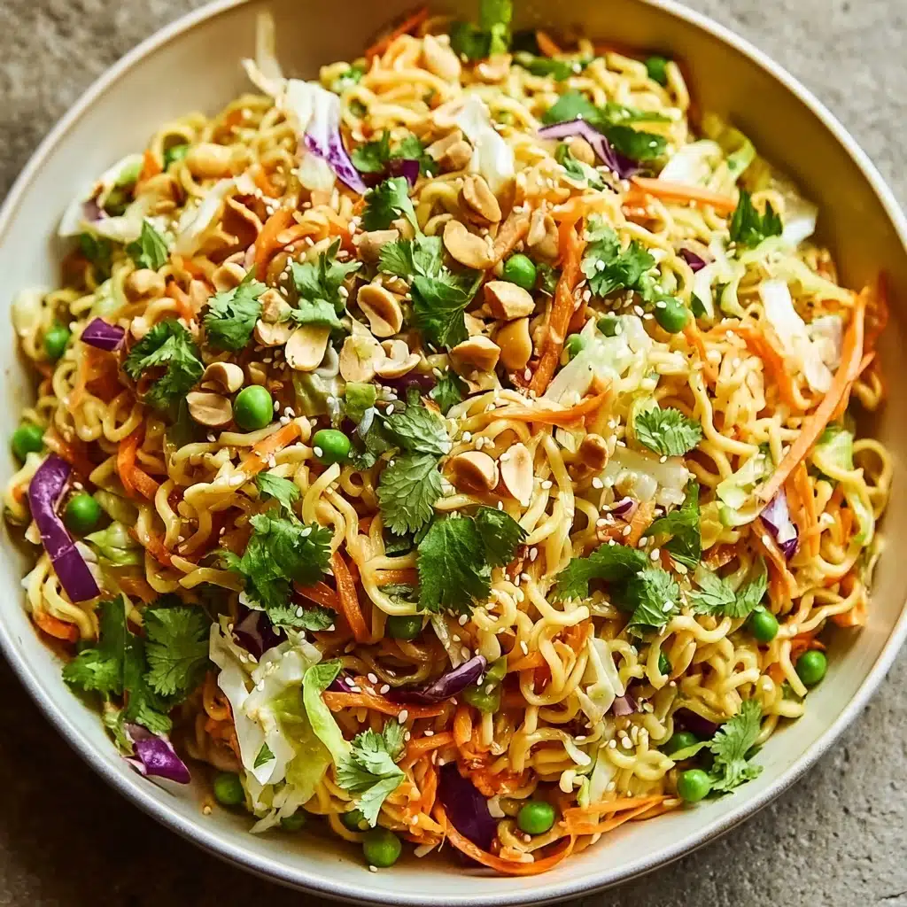 The Best Ramen Noodle Salad Recipe - Recipe Image