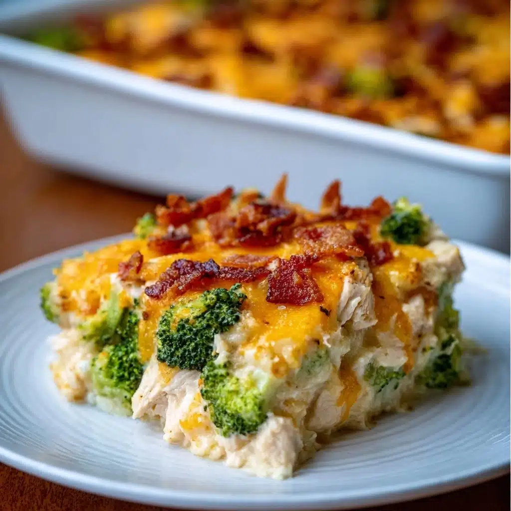 Easy Low Carb Chicken Casserole Recipe - Recipe Image