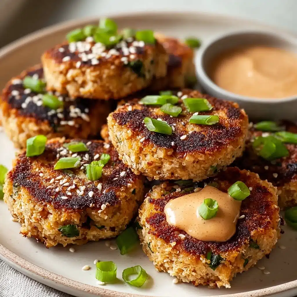 Asian Tuna Cakes with Spicy Mayo Recipe - Recipe Image