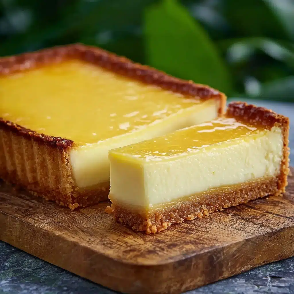 Italian Grandma’s Lemon Custard Cake – Classic Recipe - Recipe Image