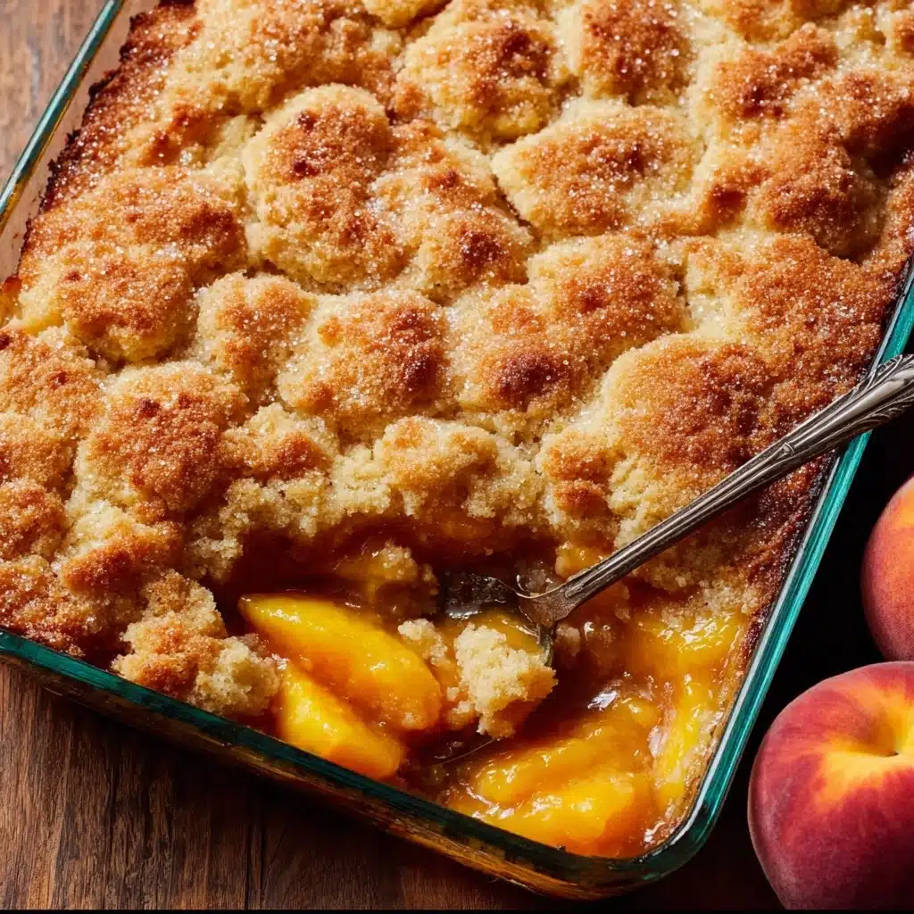Homemade Dessert Bliss with Juicy Peaches Recipe