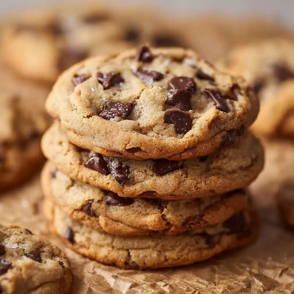Ultra Thick Bakery Style Chocolate Chip Cookies Recipe - Recipe Image