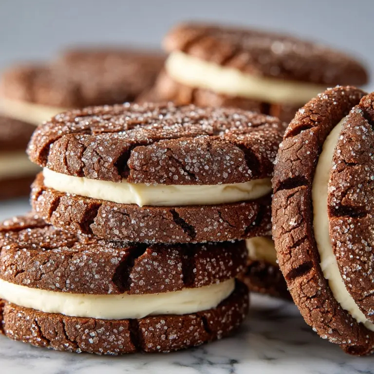 Ginger Molasses Sandwich Cookies with Eggnog Frosting Recipe