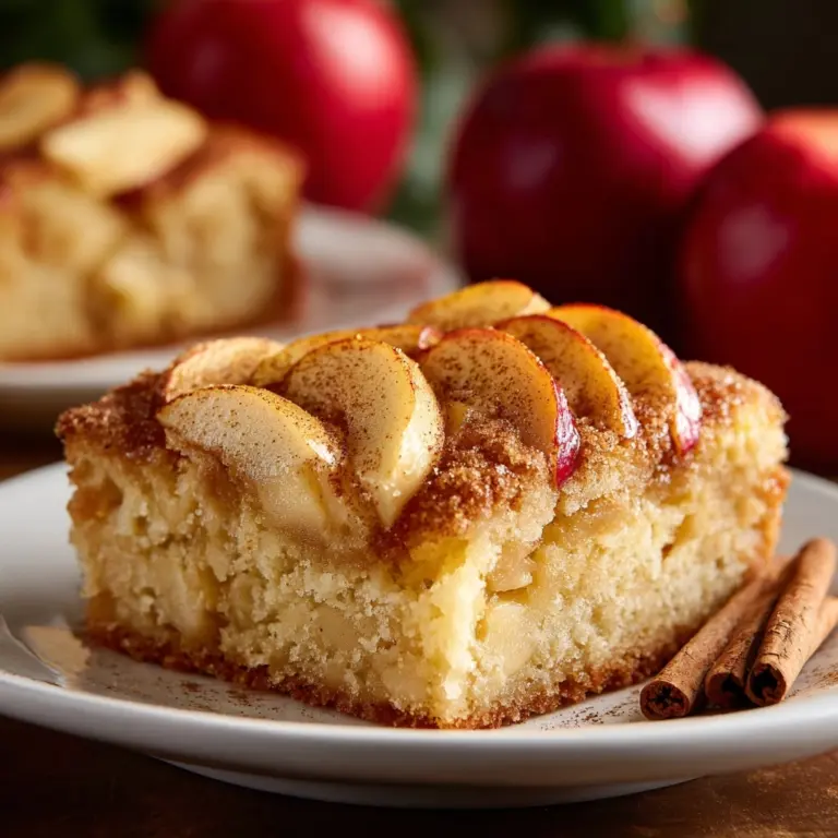 Apple Cinnamon Sheet Cake Recipe