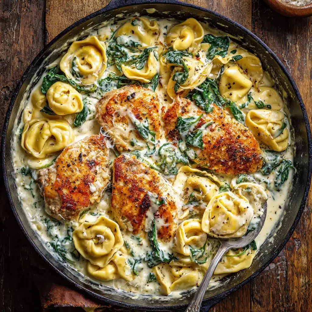 Garlic Parmesan Chicken Tortellini Recipe