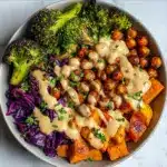 a Bowls with Maple Dijon Tahini Dressing Recipe