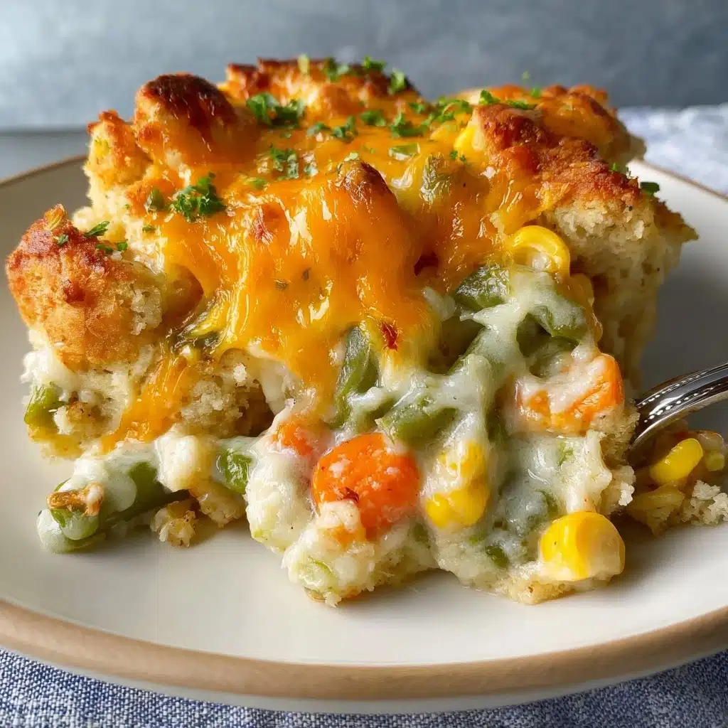 Chicken & Biscuit Dinner Cobbler Recipe - Recipe Image