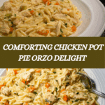 Creamy Chicken Pot Pie Orzo Recipe