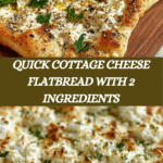 Easy 2-Ingredient Cottage Cheese Flatbread Recipe
