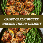 Garlic Butter Chicken Thighs Recipe