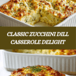 Simple Zucchini Dill Casserole Recipe