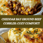 Cheddar Bay Ground Beef Cobbler – Comfort Food Delight Recipe