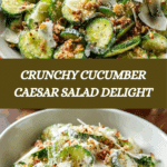 Cucumber Caesar Salad Recipe