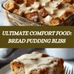Grandma’s Classic Bread Pudding with Vanilla Sauce Recipe