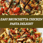 How to Cook Perfect Bruschetta Chicken Pasta Recipe