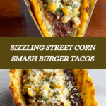 Street Corn Smash Burger Tacos Recipe