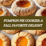 Pumpkin Pie Cookie Recipe