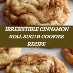 Cinnamon Roll Sugar Cookies Recipe
