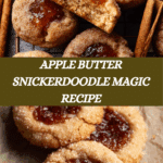 Apple Butter Snickerdoodle Cookies Recipe