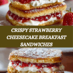 Fried Strawberry Cheesecake Sandwiches Recipe
