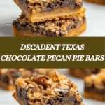 Texas Chocolate Pecan Pie Bars Recipe