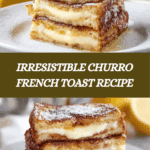 Churro Stuffed French Toast with Cinnamon Sugar Recipe