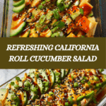 California Roll Cucumber Salad Recipe