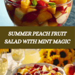 Summer Peach Fruit Salad Recipe