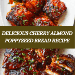 Cherry Almond Poppyseed Quick Bread Recipe