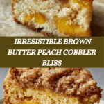 Divine Brown Butter Peach Cobbler: 5-Ingredient Magic Recipe
