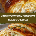 Cheesy Chicken Crescent Rolls: A Must-Try Comfort Food! Recipe