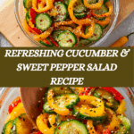 Cucumber and Sweet Pepper Salad Recipe