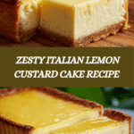 Italian Grandma’s Lemon Custard Cake – Classic Recipe