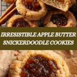 Apple Butter Snickerdoodle Cookies Recipe
