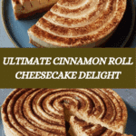Cinnamon Roll Cheesecake Recipe