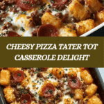 Pizza Tater Tot Casserole Recipe