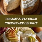 Apple Cider Cheesecake Recipe
