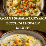 Delightful Summer Fresh Corn and Zucchini Chowder Recipe