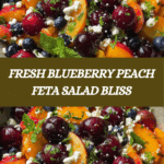 Blueberry Peach Feta Salad Recipe