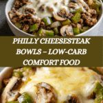 Philly Cheesesteak Bowls – Easy Low-Carb Dinner Idea Recipe