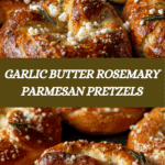 Rosemary Parmesan Mozzarella Pretzels Recipe