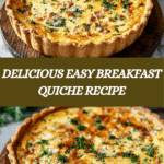 Easy Breakfast Quiche Recipe