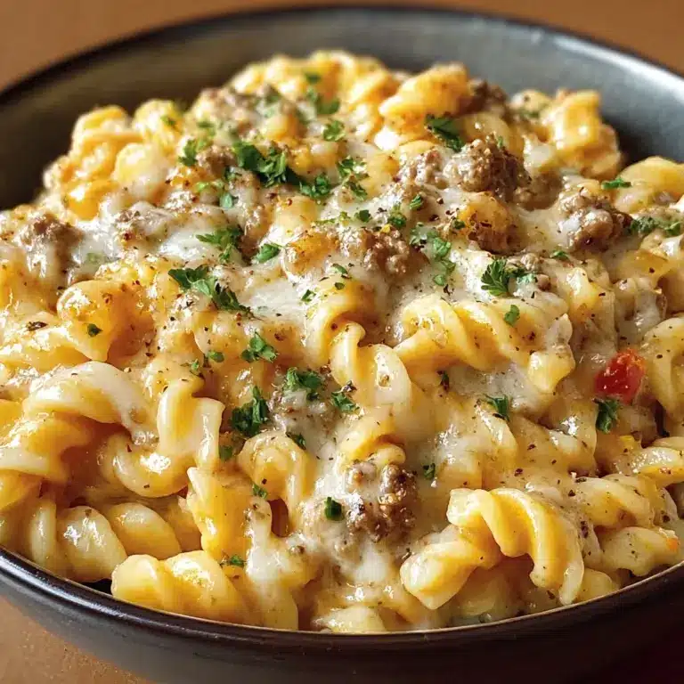 Crockpot Garlic Parmesan Chicken Pasta Recipe